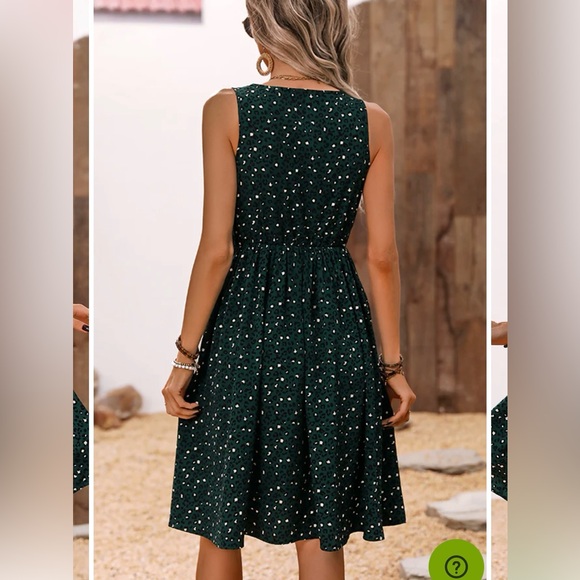 NWT, Leopard Print Sleeveless Dress - Picture 2 of 6